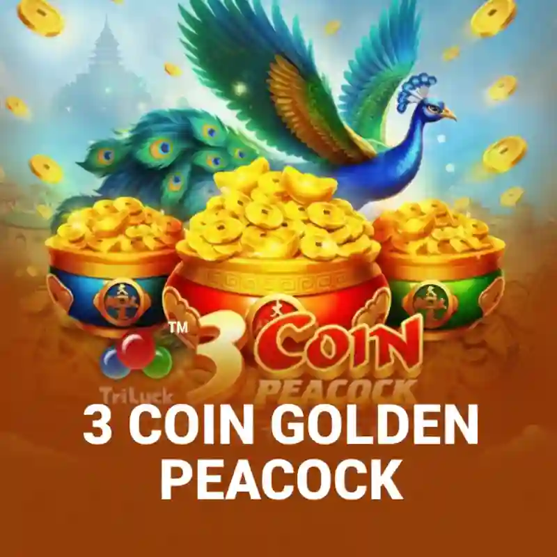 3 Coin Golden Peacock